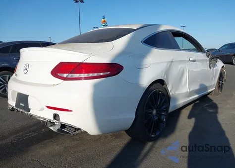 2017 Mercedes-Benz C 300 из США, поврежденный, VIN WDDWJ4JB9HF418067